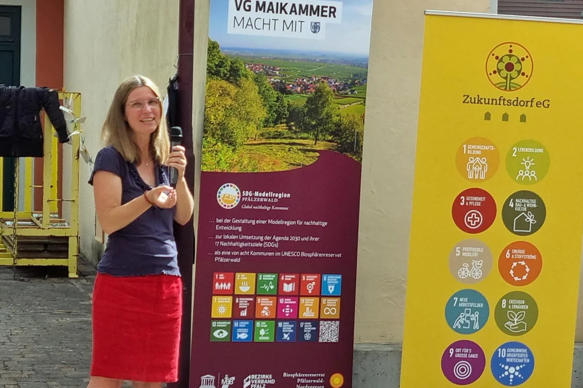 Christiane Steinmetz, Vorstand der Zukunftsdorf eG