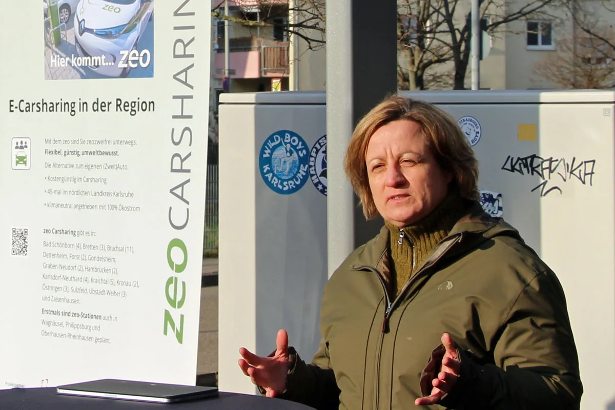 Birgit Schwegle, Geschäftsführerin der Umwelt- und Energieagentur Kreis Karlsruhe GmbH.