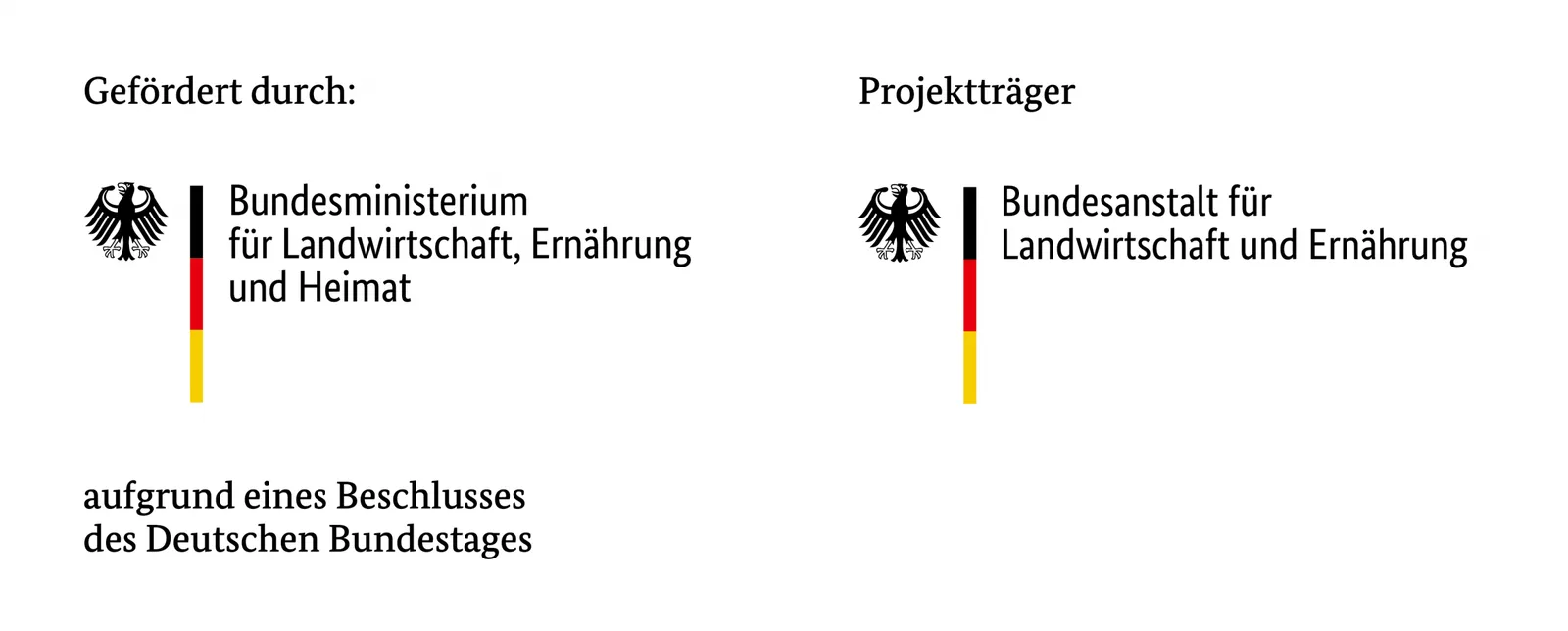 Gefördert wird das Projekt durch das Bundesministerium für Landwirtschaft, Ernährung und Heimat (BMLEH).